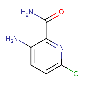 2-Pyridinecarboxamide, 3-amino-6-chloro-