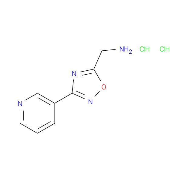 [3-(Pyridin-3-yl)-1,2,4-oxadiazol-5-yl]methanamine dihydrochloride
