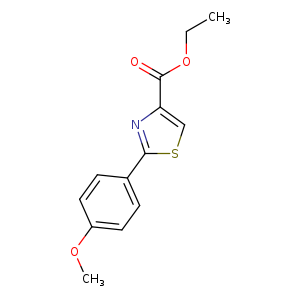 2-(4-METHOXY-PHENYL)-THIAZOLE-4-CARBOXYLIC ACID ETHYL ESTER