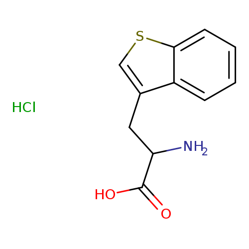 2-amino-3-(1-benzothiophen-3-yl)propanoicacidhydrochloride