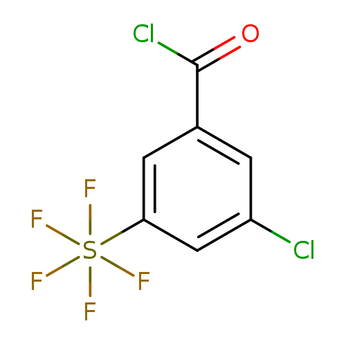 3-Chloro-5-(pentafluorosulfur)benzoyl chloride