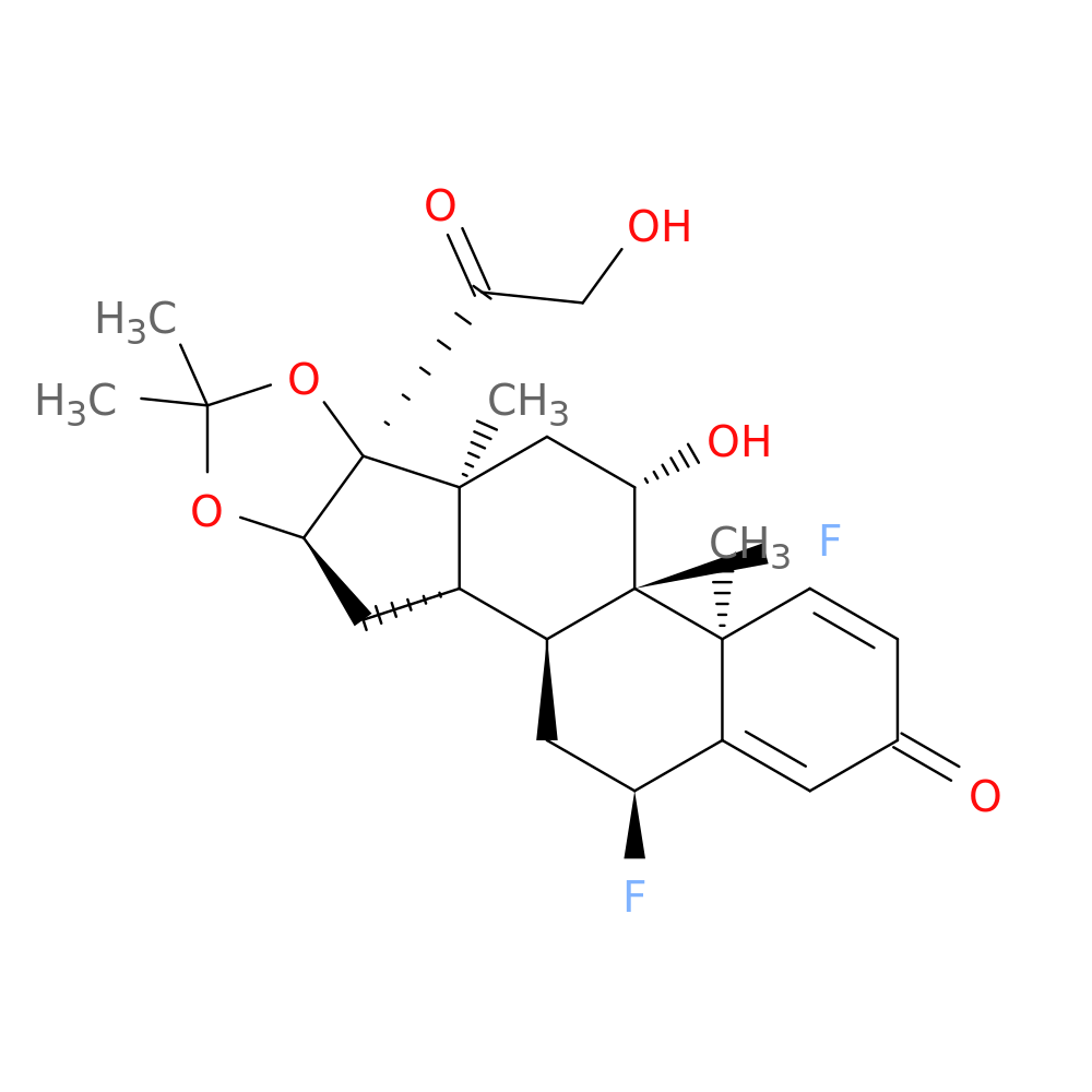 (6α,11β,16α)-6,9-Difluoro-11,21-dihydroxy-16,17-[(1-methylethylidene)bis(oxy)]pregna-1,4-diene-3,20-dione