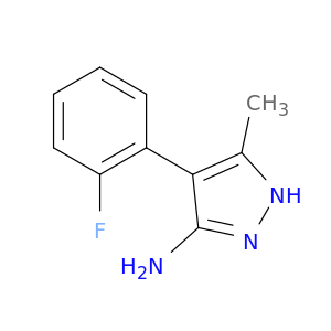 4-(2-fluorophenyl)-5-methyl-1H-pyrazol-3-amine