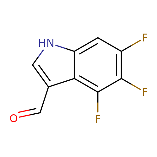 4,5,6-trifluoro-1H-indole-3-carbaldehyde