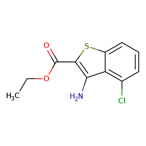 ETHYL 3-AMINO-4-CHLOROBENZO[B!THIOPHEN-2-CARBOXYLATE, 97