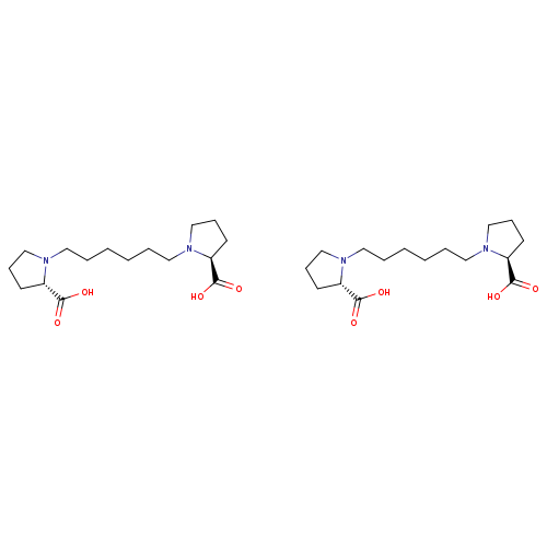 (S)-1-(6-((S)-2-Carboxypyrrolidin-1-yl)-hexyl)pyrrolidine-2-carboxylic acid