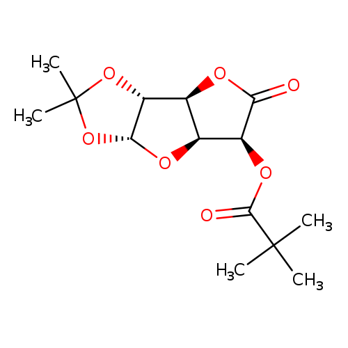 1,2-O-Isopropylidene-α-D-glucofuranosiduronoic Acid 5-o-Pivaloate 6,3-Lactone