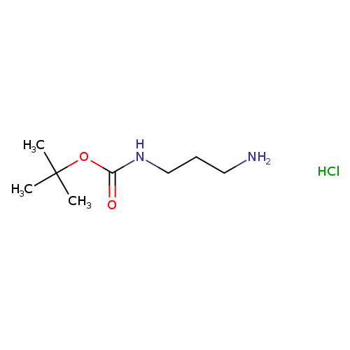 Carbamic acid, N-(3-aminopropyl)-, 1,1-dimethylethyl ester, hydrochloride (1:1)