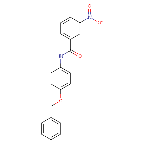 N-[4-(benzyloxy)phenyl]-3-nitrobenzamide