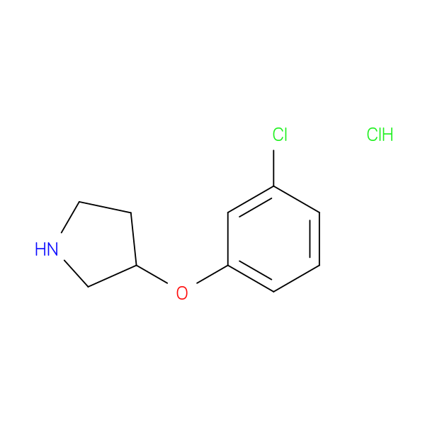 3-(3-Chlorophenoxy)pyrrolidine hydrochloride