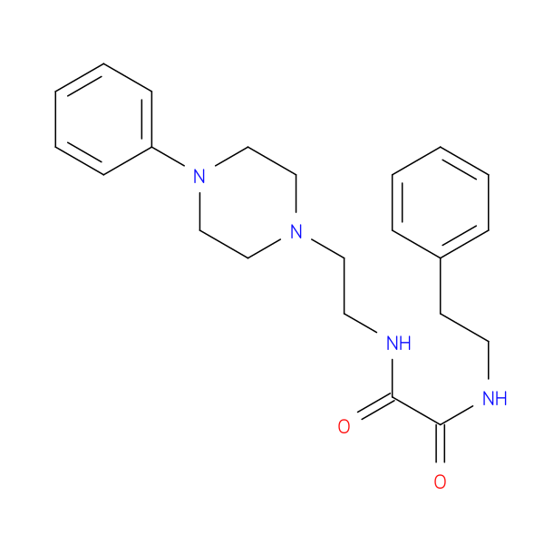 N'-(2-phenylethyl)-N-[2-(4-phenylpiperazin-1-yl)ethyl]ethanediamide
