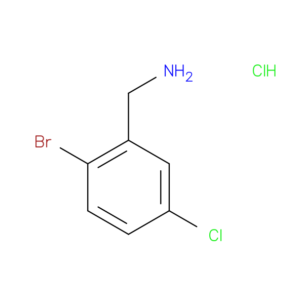 (2-Bromo-5-chlorophenyl)methanamine hydrochloride