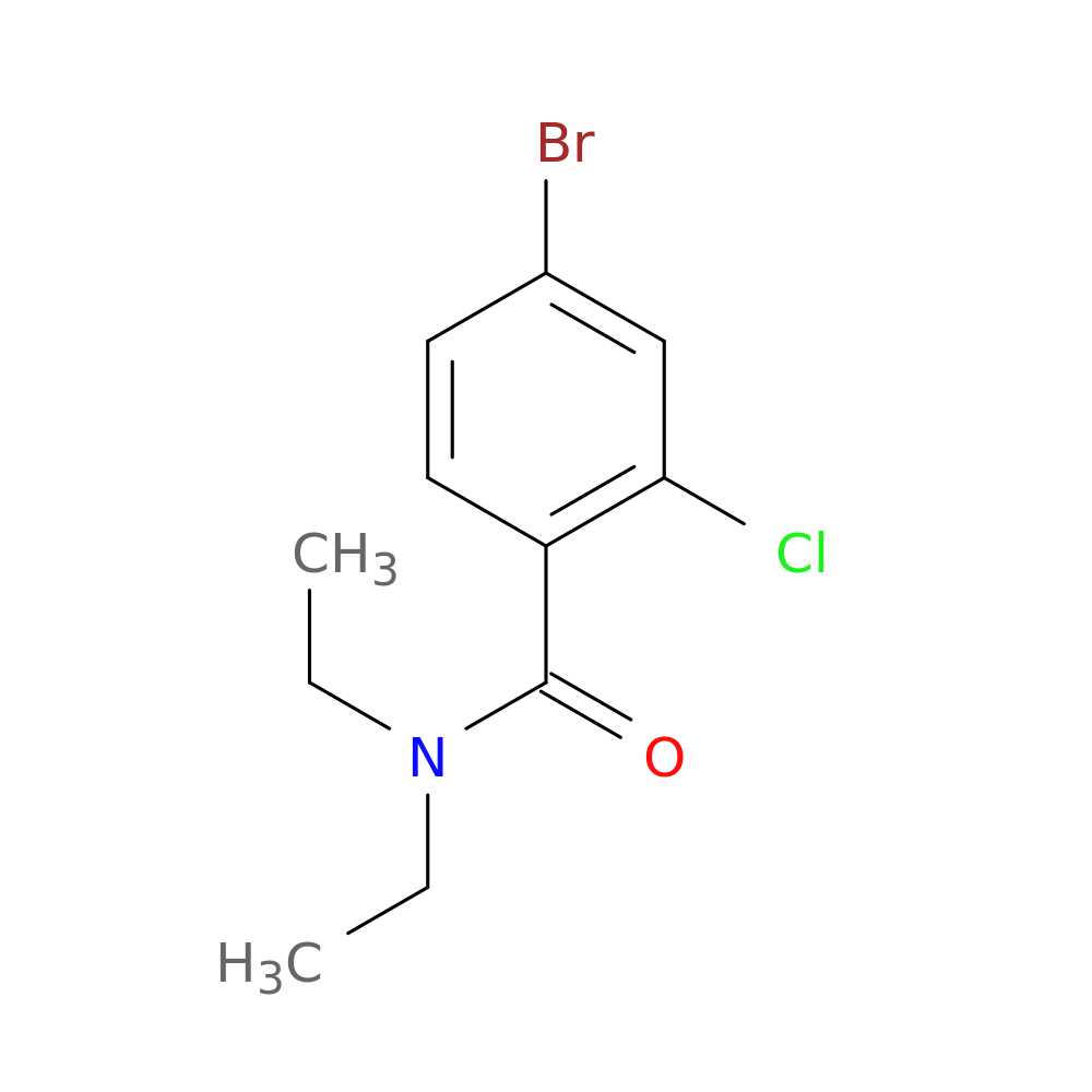 N,N-dimethyl 4-bromo-2-chlorobenzamide