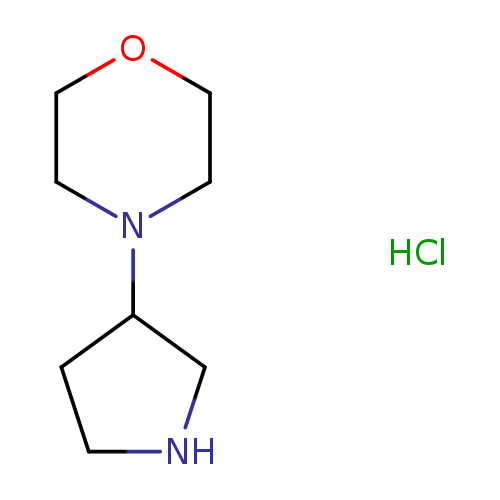4-(pyrrolidin-3-yl)morpholine hydrochloride