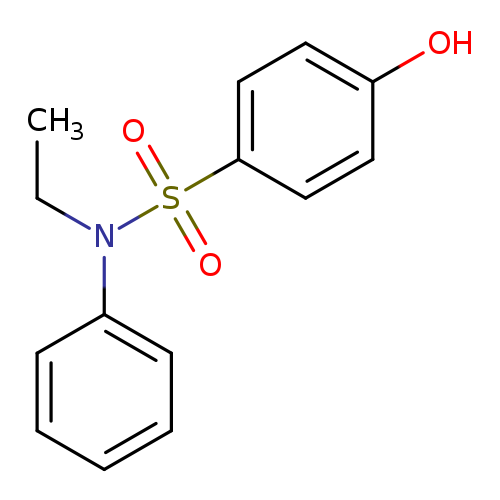 N-ethyl-4-hydroxy-N-phenylbenzene-1-sulfonamide