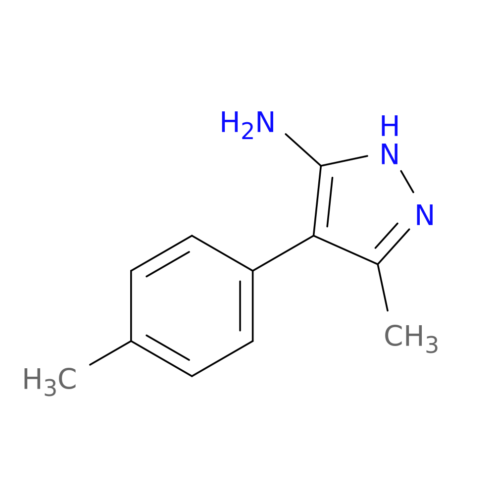 3-methyl-4-(4-methylphenyl)-1H-pyrazol-5-amine