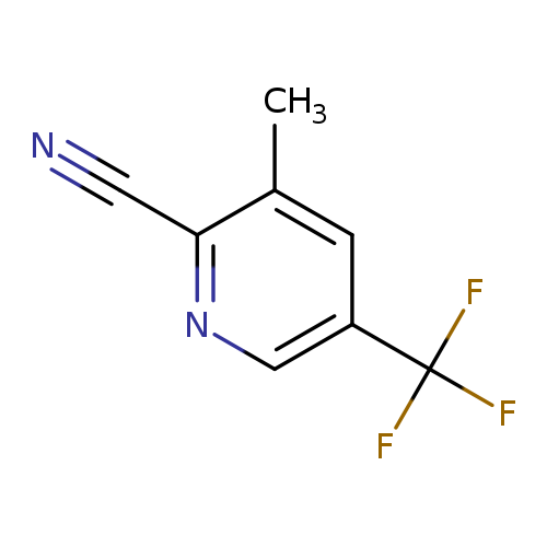 3-methyl-5-(trifluoromethyl)pyridine-2-carbonitrile