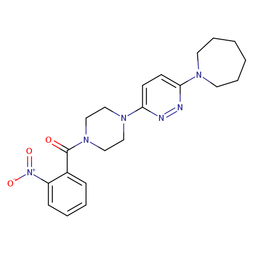 1-{6-[4-(2-nitrobenzoyl)piperazin-1-yl]pyridazin-3-yl}azepane