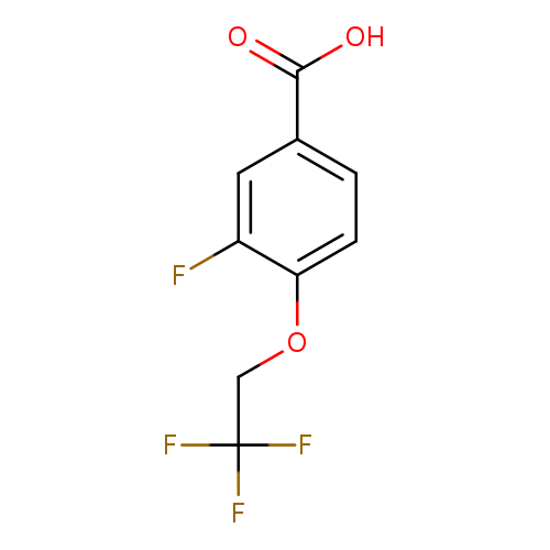 3-Fluoro-4-(2,2,2-trifluoroethoxy)benzoic acid
