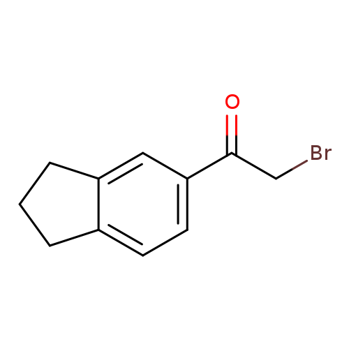 2-Bromo-1-(2,3-dihydro-1H-inden-5-yl)ethanone