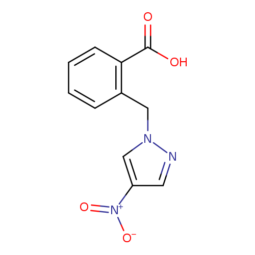 2-[(4-nitro-1H-pyrazol-1-yl)methyl]benzoic acid