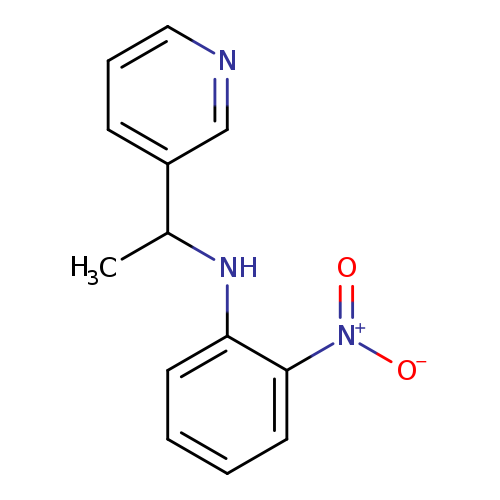 2-nitro-N-[1-(pyridin-3-yl)ethyl]aniline