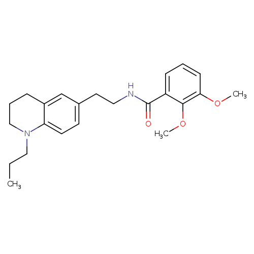 2,3-dimethoxy-N-[2-(1-propyl-1,2,3,4-tetrahydroquinolin-6-yl)ethyl]benzamide