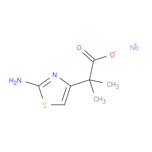sodium 2-(2-amino-1,3-thiazol-4-yl)-2-methylpropanoate