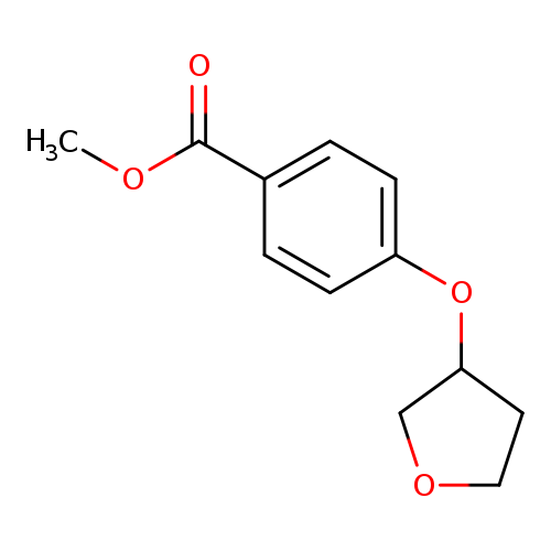 Methyl 4-(oxolan-3-yloxy)benzoate