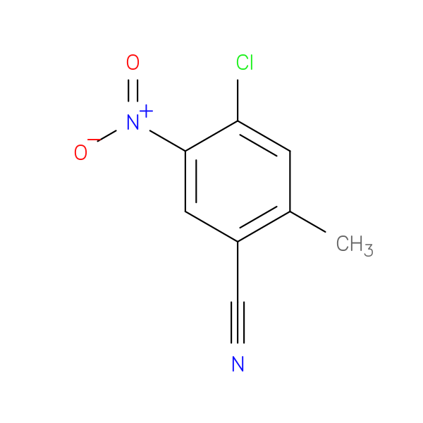 4-Chloro-2-methyl-5-nitrobenzonitrile