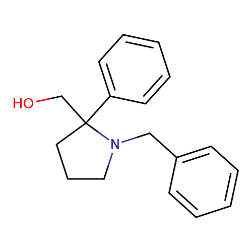 (1-benzyl-2-phenylpyrrolidin-2-yl)methanol