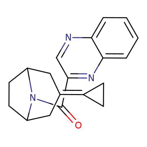 2-{3-cyclopropylidene-8-azabicyclo[3.2.1]octane-8-carbonyl}quinoxaline