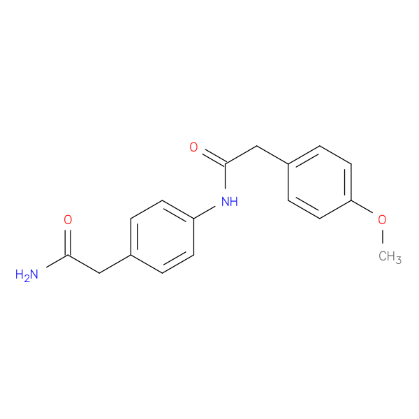 N-[4-(carbamoylmethyl)phenyl]-2-(4-methoxyphenyl)acetamide