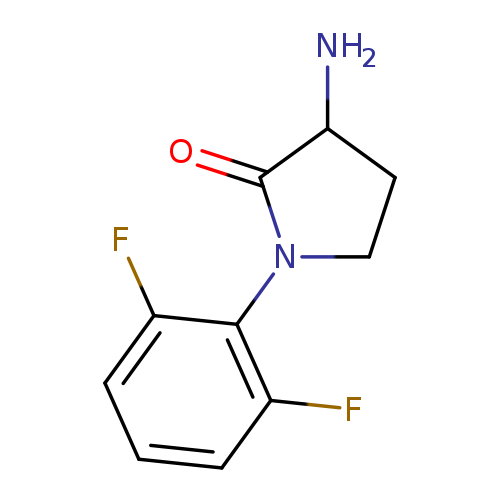 3-amino-1-(2,6-difluorophenyl)pyrrolidin-2-one