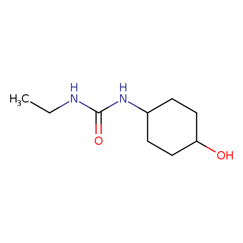 3-ethyl-1-(4-hydroxycyclohexyl)urea