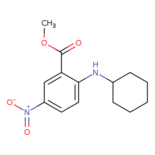 Methyl 2-(cyclohexylamino)-5-nitrobenzoate