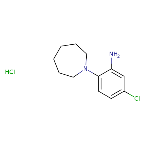 2-(azepan-1-yl)-5-chloroaniline hydrochloride