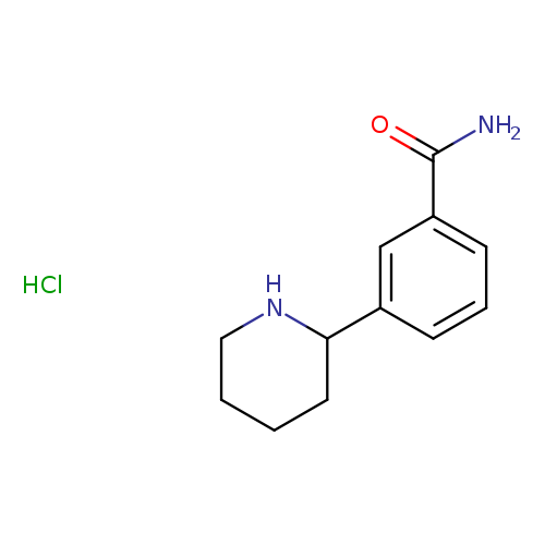3-(piperidin-2-yl)benzamide hydrochloride