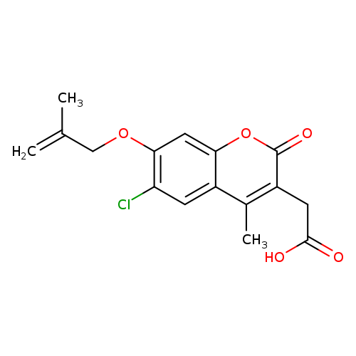 (6-Chloro-4-methyl-7-[(2-methylprop-2-en-1-yl)oxy]-2-oxo-2h-chromen-3-yl)acetic acid