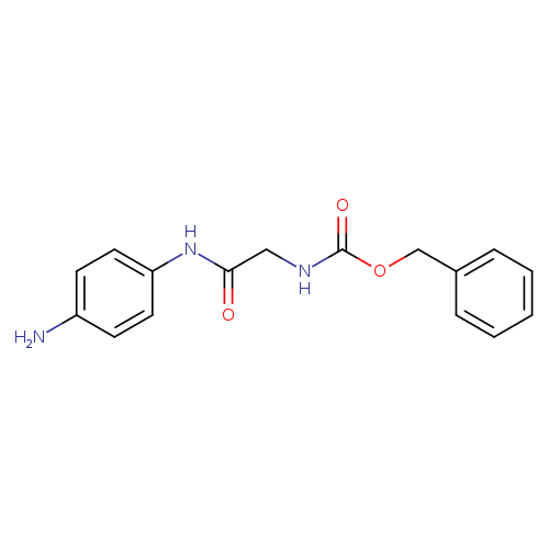 Carbamic acid, N-[2-[(4-aminophenyl)amino]-2-oxoethyl]-, phenylmethylester