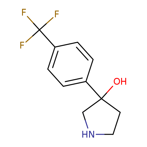 3-(4-(Trifluoromethyl)phenyl)pyrrolidin-3-ol