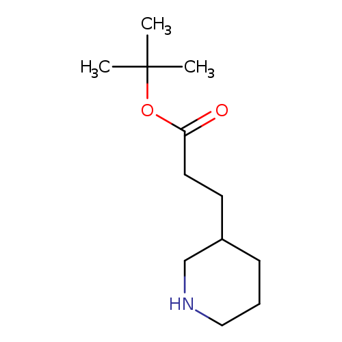 tert-butyl 3-(piperidin-3-yl)propanoate