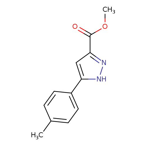 Methyl 3-p-tolyl-1H-pyrazole-5-carboxylate