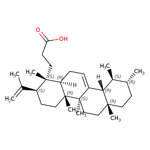 3-((1S,2S,4aR,4bS,6aR,9R,10S,10aR,12aR)-1,4a,4b,6a,9,10-Hexamethyl-2-(prop-1-en-2-yl)-1,2,3,4,4a,4b,5,6,6a,7,8,9,10,10a,12,12a-hexadecahydrochrysen-1-yl)propanoic acid
