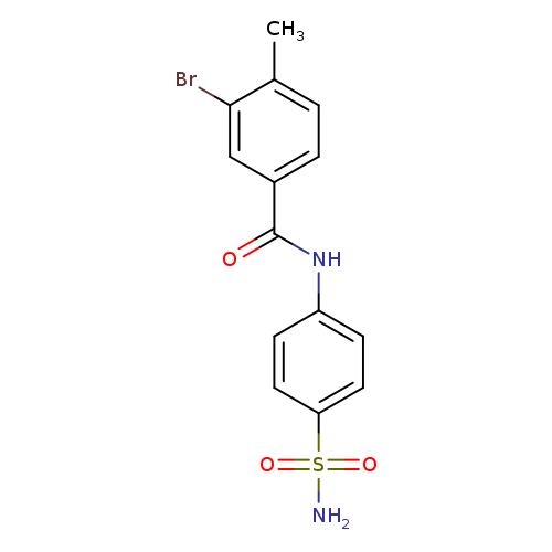 3-bromo-4-methyl-N-(4-sulfamoylphenyl)benzamide