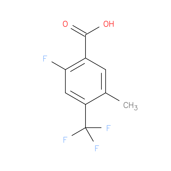 2-Fluoro-5-methyl-4-(trifluoromethyl)benzoic acid