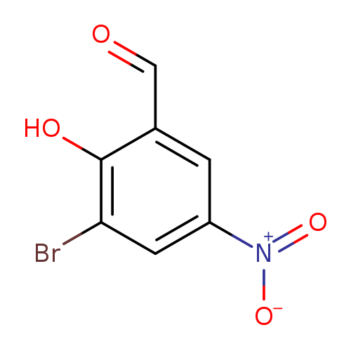 Benzaldehyde, 3-bromo-2-hydroxy-5-nitro-