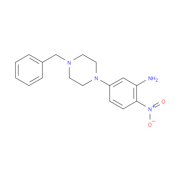 5-(4-BENZYLPIPERAZINO)-2-NITROANILINE