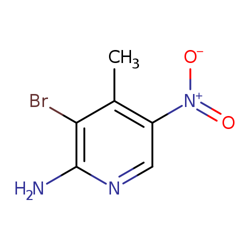 2-AMINO-3-BROMO-4-METHYL-5-NITROPYRIDINE