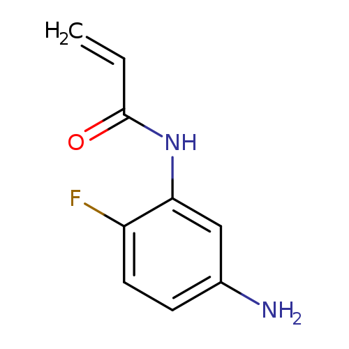 N-(5-amino-2-fluorophenyl)prop-2-enamide